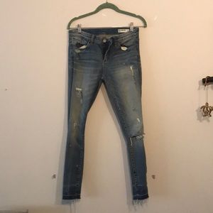 Blank NYC distressed jeans